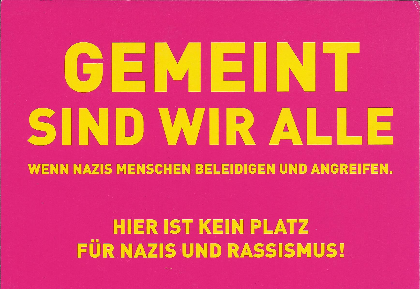 Gemeint sind wir alle